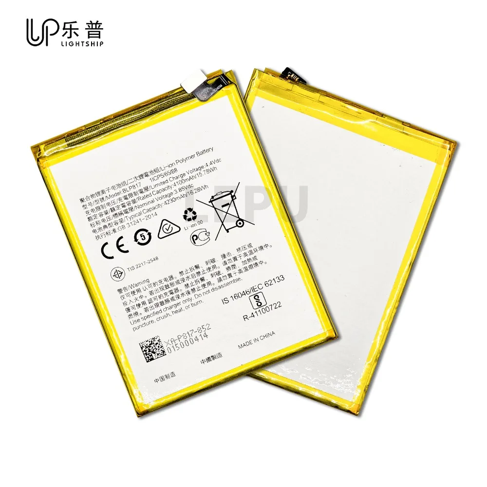 Оригинальный аккумулятор для телефона BLP817 4230 мАч для OPPO A15 A15S с инструментами, литиевая батарея для OPPO A16K A16E, оригинальный аккумулятор BLP817