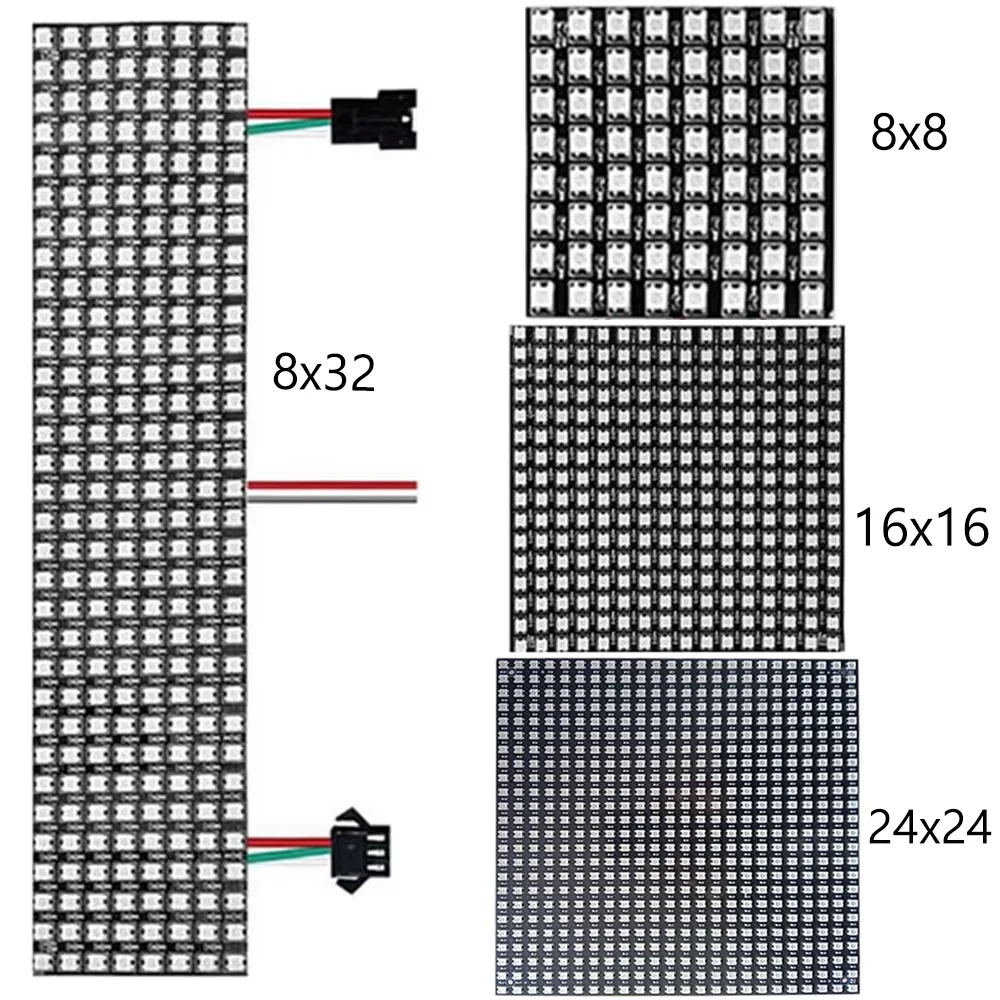 SP802E Controller Can Draw Write Party And Profess A Special 8x8 16x16 8x82 24x24 WS2812 Pixel Screen