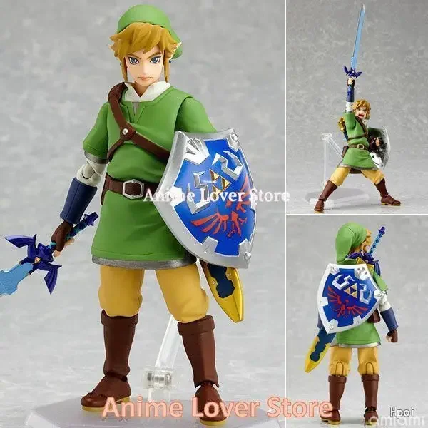 In Stock Original Max Factory GSC Figma The Legend of Zelda Link Anime Action Figure Toys for Kids Gift