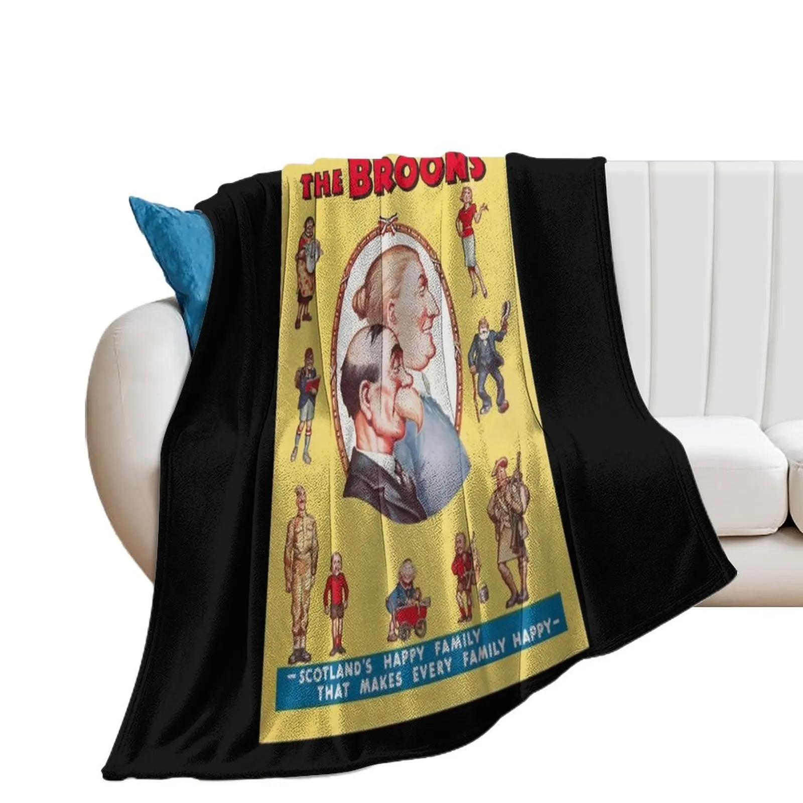 

My Favorite People The Broons 1942 Vintage Print. Idol Gifts Fot You Throw Blanket Beach Kid'S Multi-Purpose Stuffeds Blankets