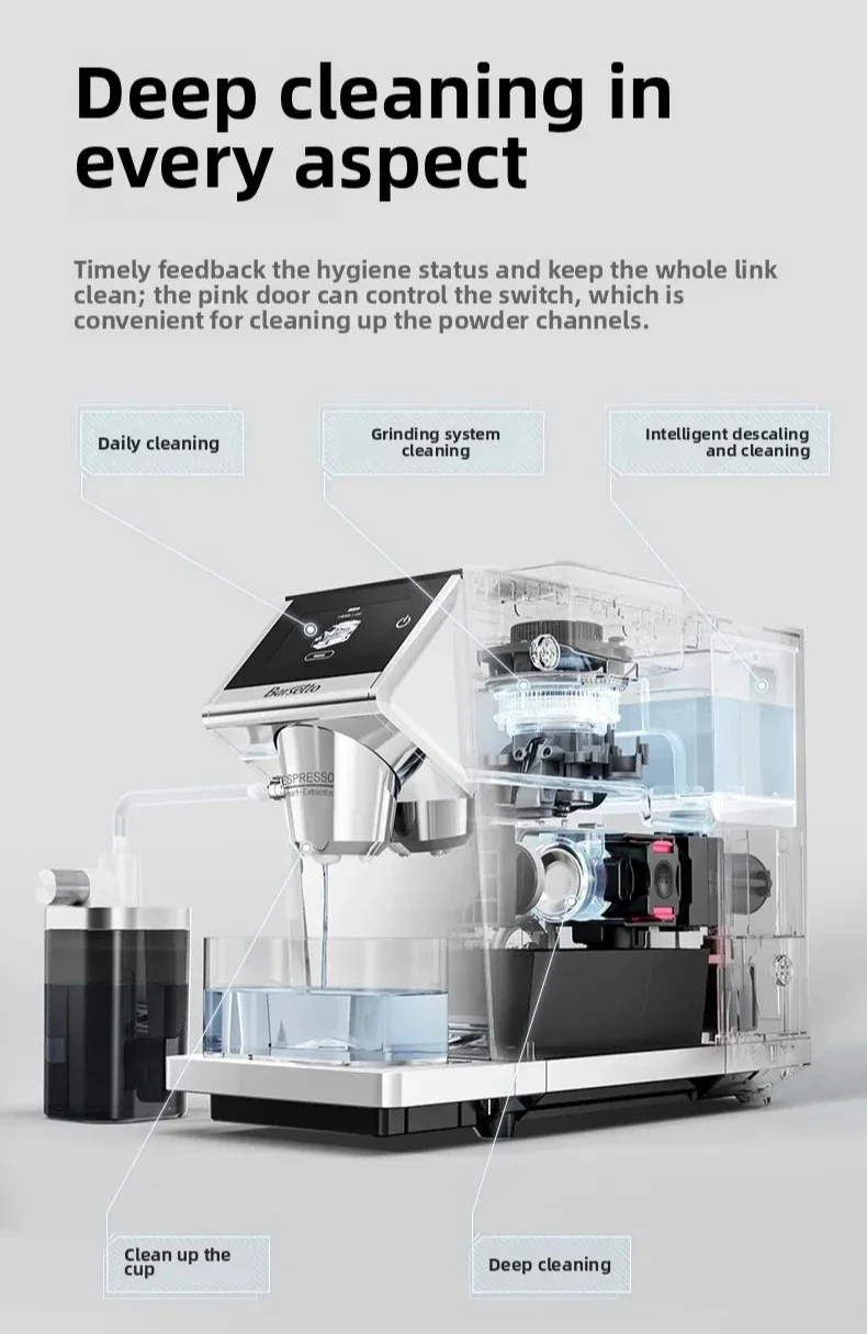 

automatic coffee machine household cold brew automatic milk foam