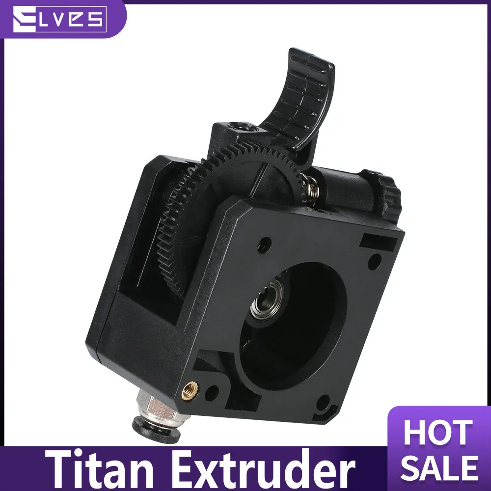 

ELVES 3D Printer Accessories Titan Extruder For Desktop FDM Printer Reprap MK8 J-head Bowden FOR MK8 Anet Ender 3 CR10