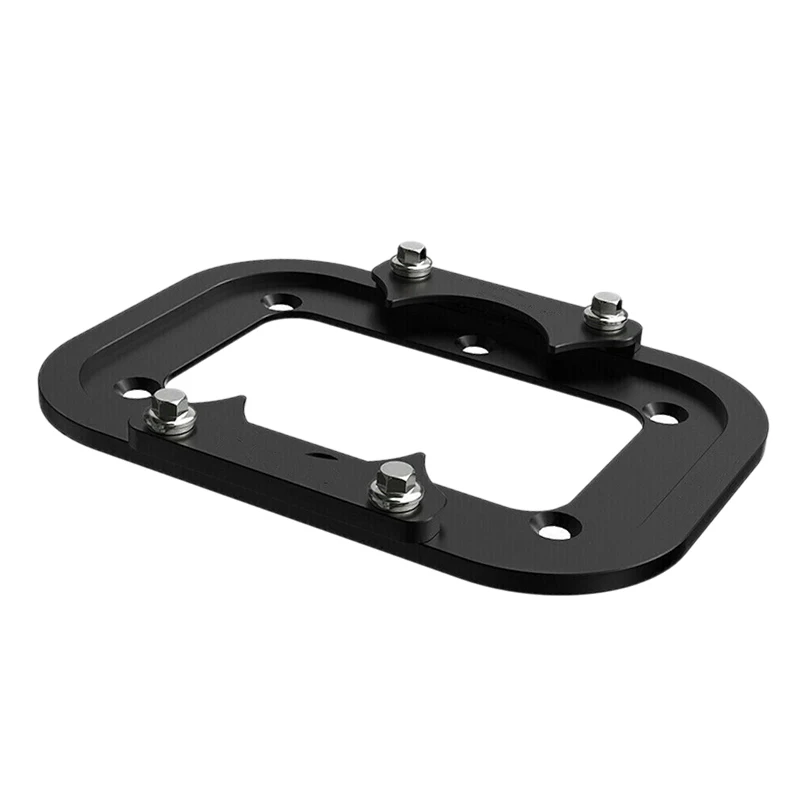 

Black Aluminum Alloy Battery Relocation Tray Hold Down Mount Fit for Optima 34/78