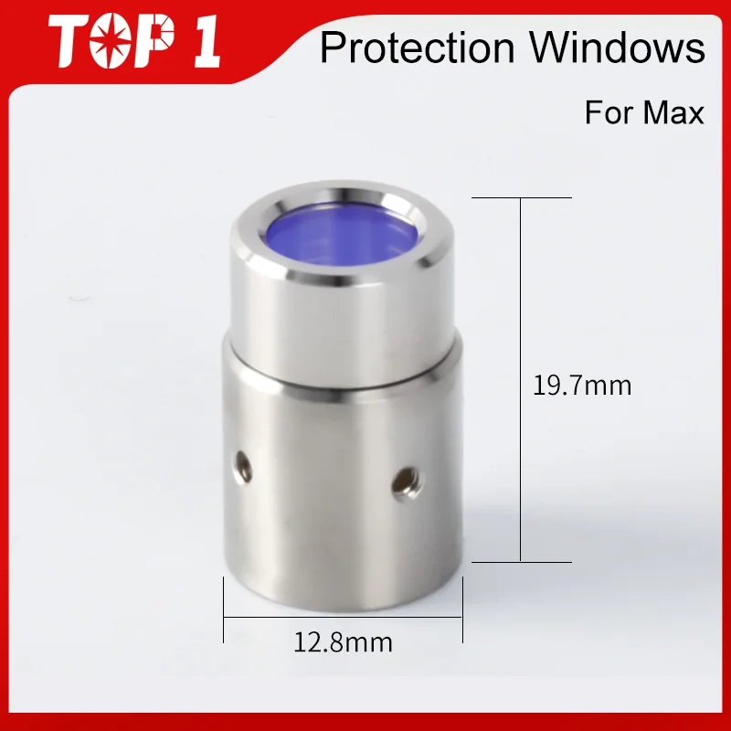 Top1 Output Protective Connector Lens Group with Lens Protective Cap for MAX QBH Fiber Cutting Machine Laser Source