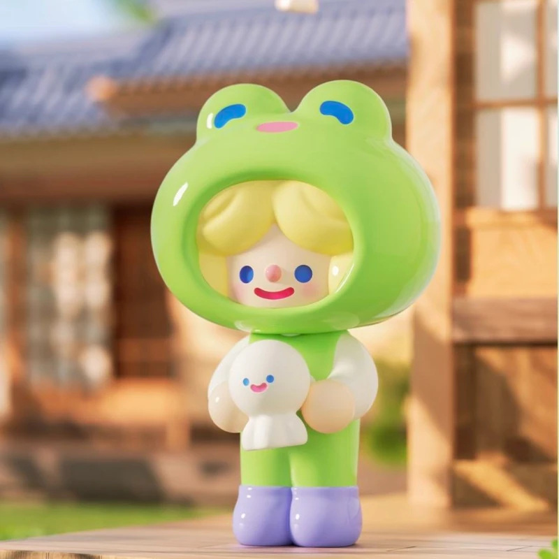 RICO Collection Figure Toy Doll Purple Flocking RIBAO CHARCOAL Designer Toy Miniatures Collections Ornament for Car