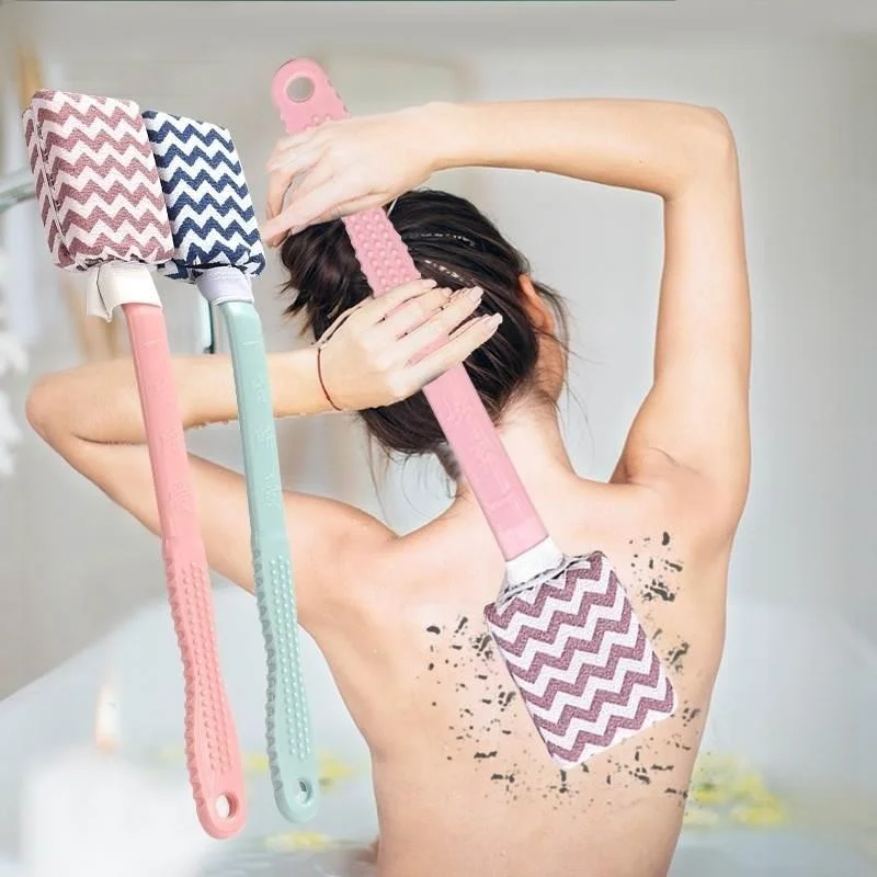 

Long Handle Bath Bru Fem Bath Scrub Ba Rubbing Tool Powerful Self Sufficient Mud Rubbing Northeast Bath Towel