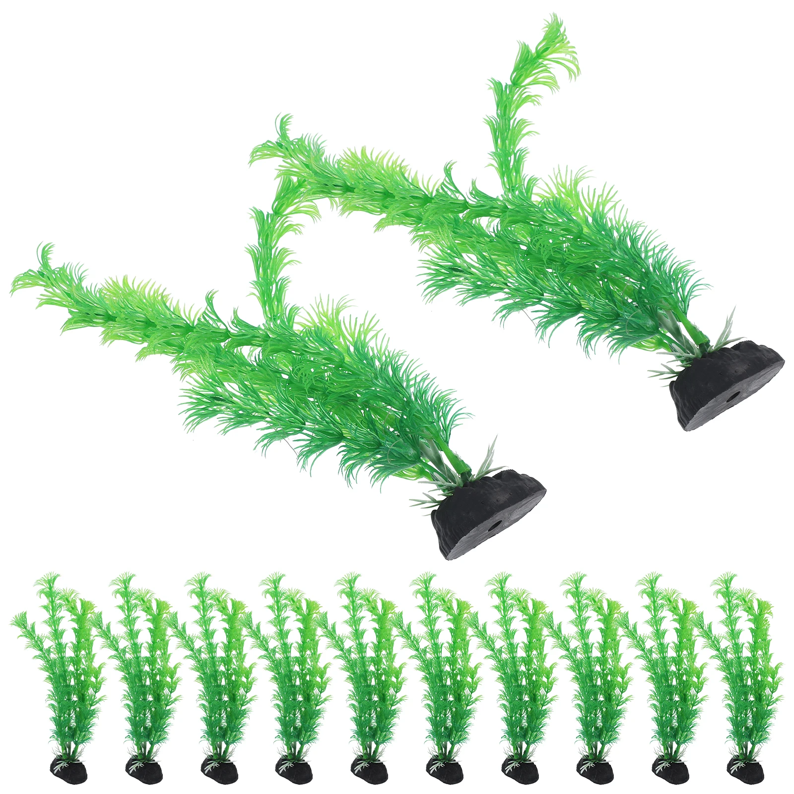 12pcs พลาสติก Aquarium พืชการส - Planted Aquarium Models บทวิจารณ์และราคา