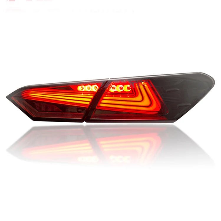 DK Motion Tail Lamp Car Rear Led Tail Light For Toyota Camry 2018 2019