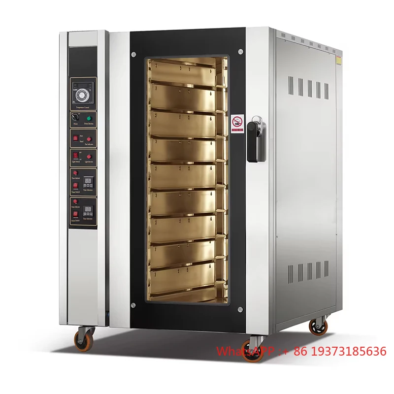 

Оборудование для выпечки, 5 лотков и 8 лотков, коммерческая конвекционная электрическая газовая печь для хлебобулочных изделий