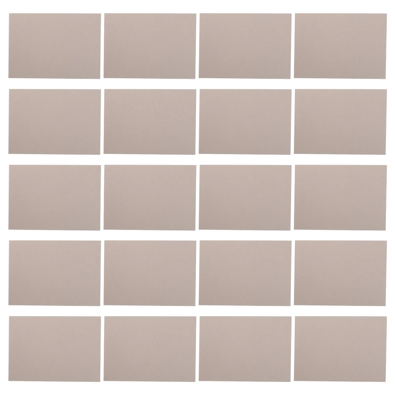

20Pcs Thick Handmade Grey Paperboard 1Mm Chipboard Sheets 11.59x8.25in for DIY Craft Projects Bookbinding Cover Board