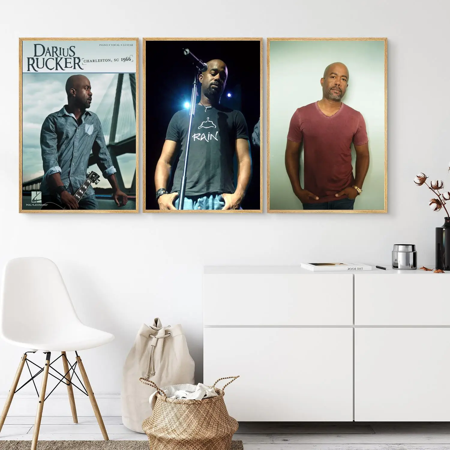 

Darius Rucker Poster Poster Wall Art 24x36 Canvas Posters Decoration Art Personalized Gift Modern Family bedroom Painting