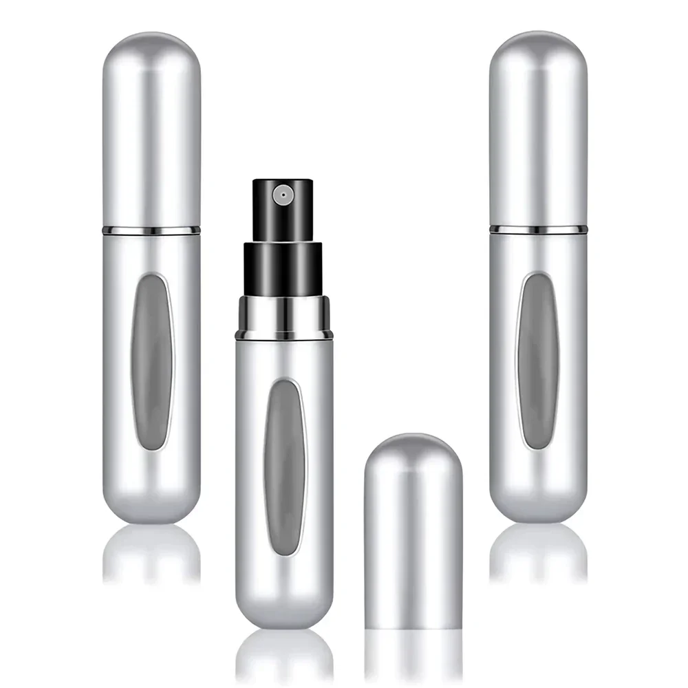 3pcs 5ml portable mini refillable perfume bottle Spray Atomizer Portable Travel Empty Cosmetic Container Perfume Bottle