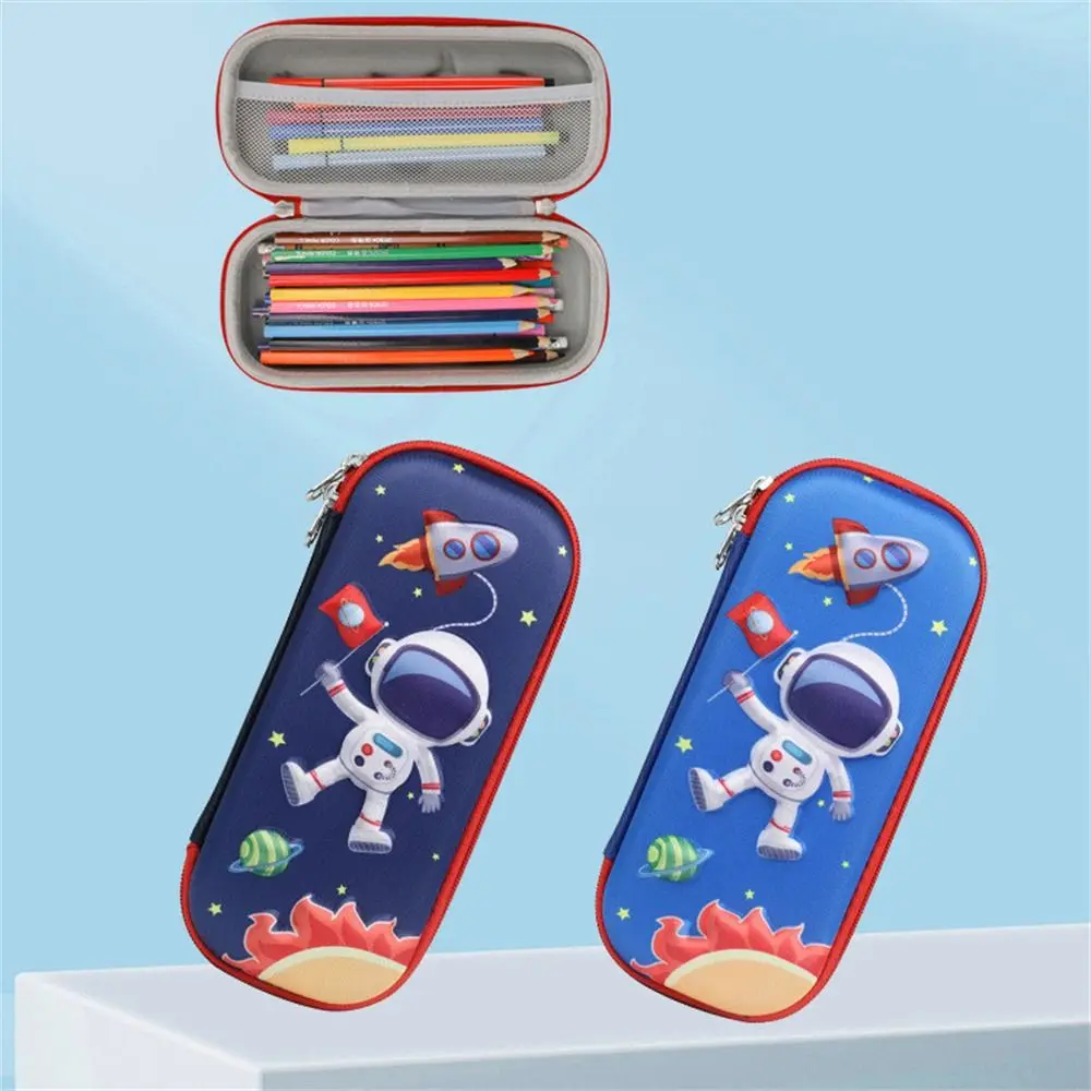 Multifunction Space 3D Pencil Case Astronaut Dinosaur 3D Pencil Box EVA Space Pencil Bag Student Gifts