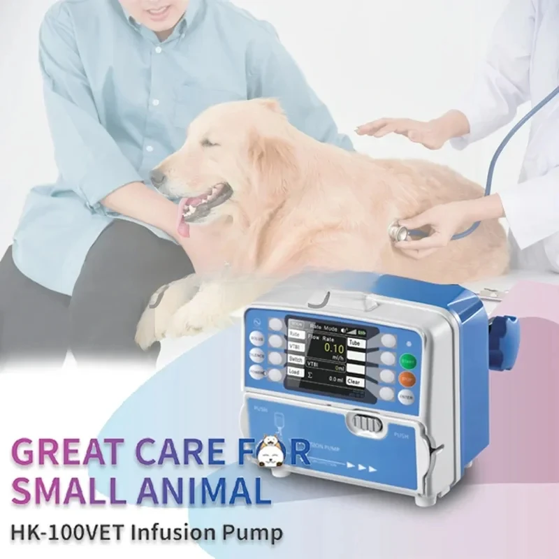 HK-50 Portable Three Modes Equipment Veterinary Medical Vet Pet Infusion Pump