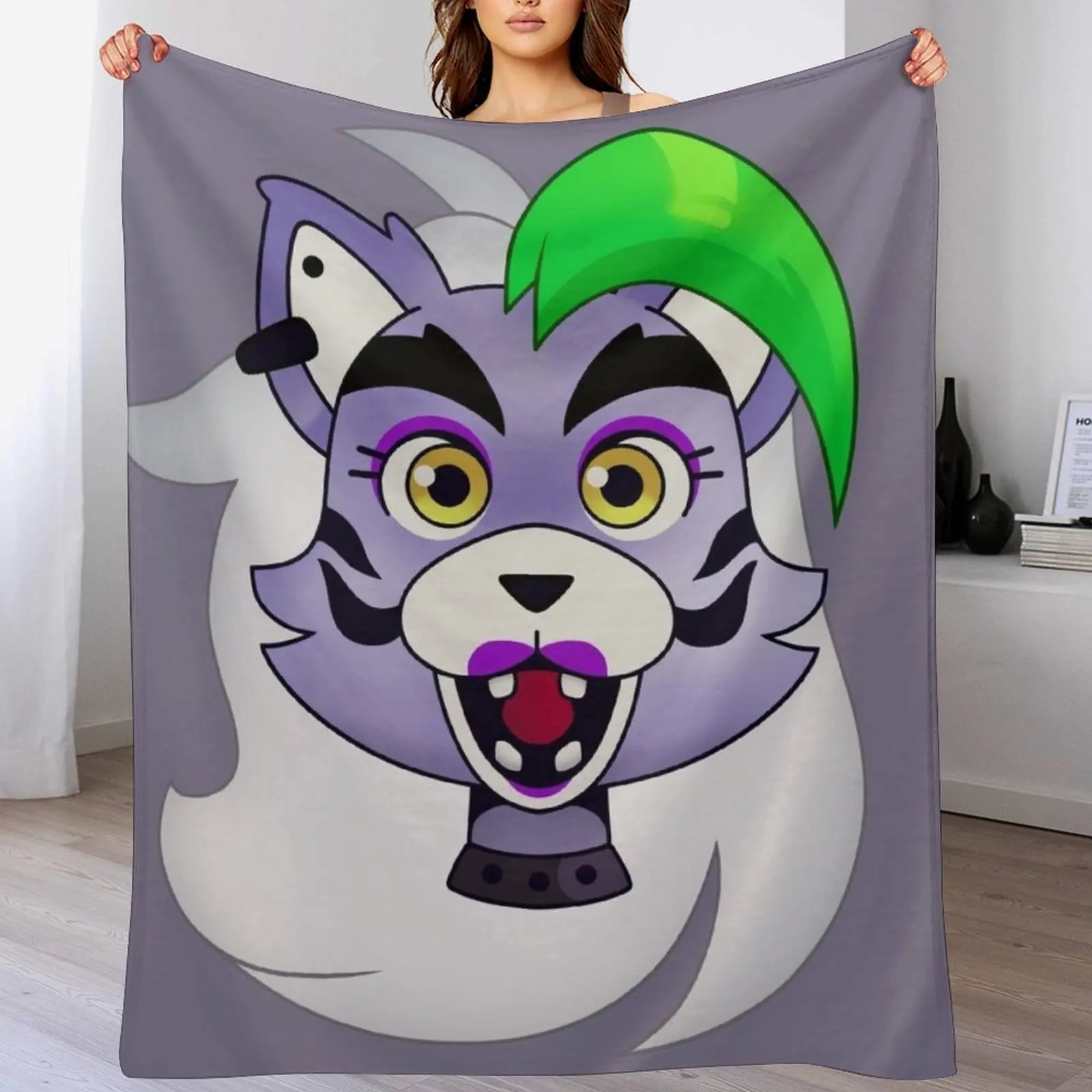 FNAF Roxanne Wolf Design Плед Одеяло Постельное белье Одеяла