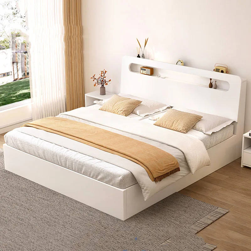 

Design Sleeping Bed Princess Mobile Wooden Floor Modern Luxury Children Baby Bed Bedroom Letto Matrimoniale Trendy Furniture