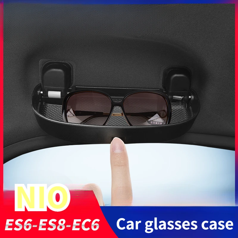 

For NIO ES6 EC6 ES8 car glasses case interior decoration decoration car multi-function sunglasses storage box