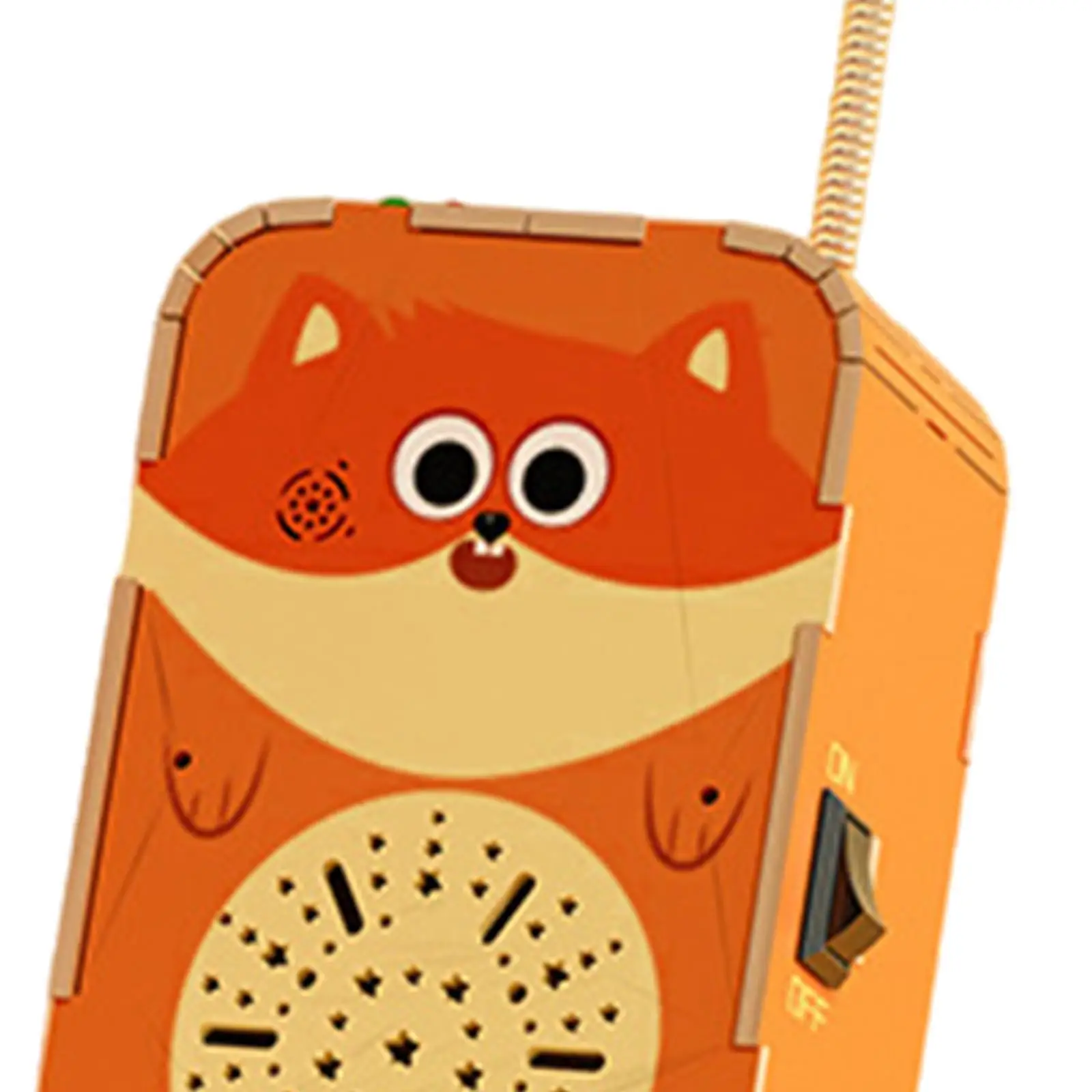 Kits de vástago Walkie Talkies Creatividad Aprendizaje preescolar Accesorio de enseñanza Conjunto de rompecabezas de madera 3D para juguete de desarrollo Regalo creativo