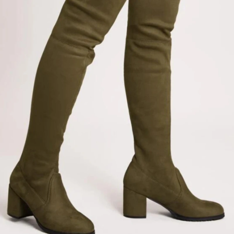 2023Shoes for Women Boots Casual Boots Comfortable Over The Knee Thigh High Boots for Women Platform Shoes Botas De Mujer