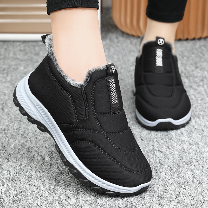 Women\'s Boots Winter Shoes 2024 Women Waterproof Snow Boots Female Slip On Casual Shoe Plush Footwear Men\'s Ankle Botas