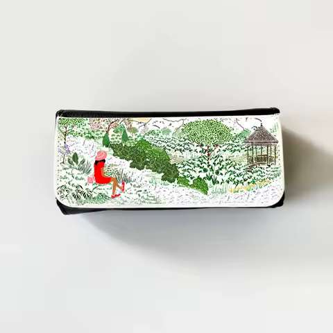 5pcs/lot Sublimation Blanks PU Glasses Case Box For Glasses Storage