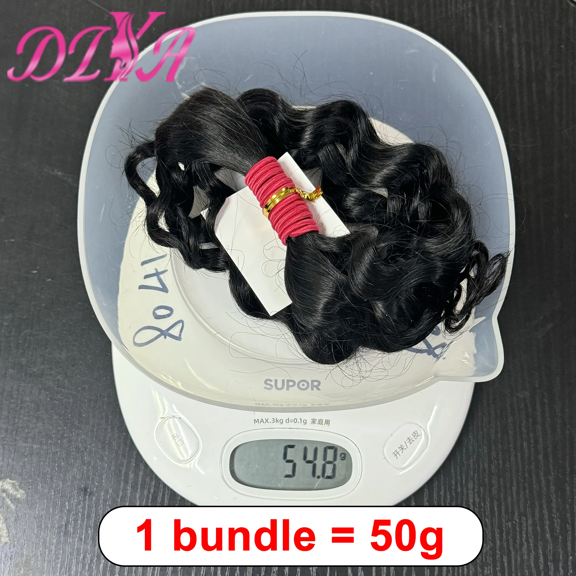 Deep Wave Bulk Braiding Hair Human Bulk Hair for Boho Braiding 100% Unprocessed Brazilian Virgin Hair Extensions Water Wave Bulk