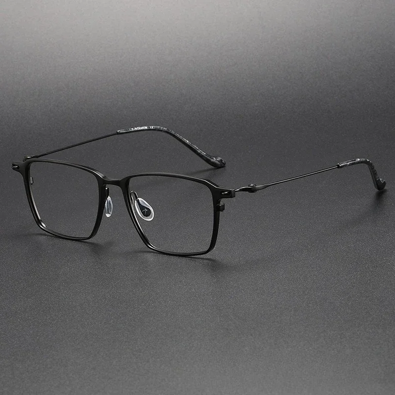 

Fashion Comfortable Square Eyeglasses frames Vintage Pure Titanium Eyewear Optical Prescription Glasses Frame For Men women