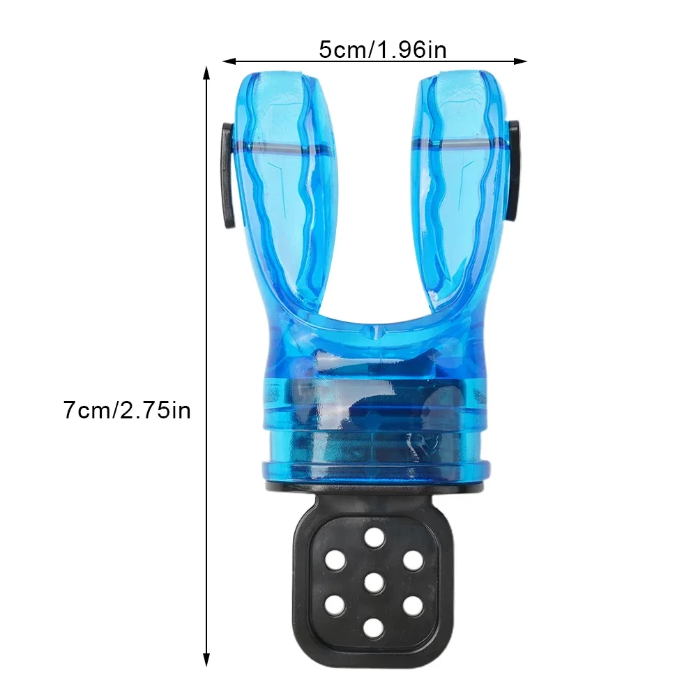 1pc Snorkel Regulator Diving Mouthpiece Scuba Moldable Bite Second Stage Breathing Tube Silicone Mouthpiece Accessories