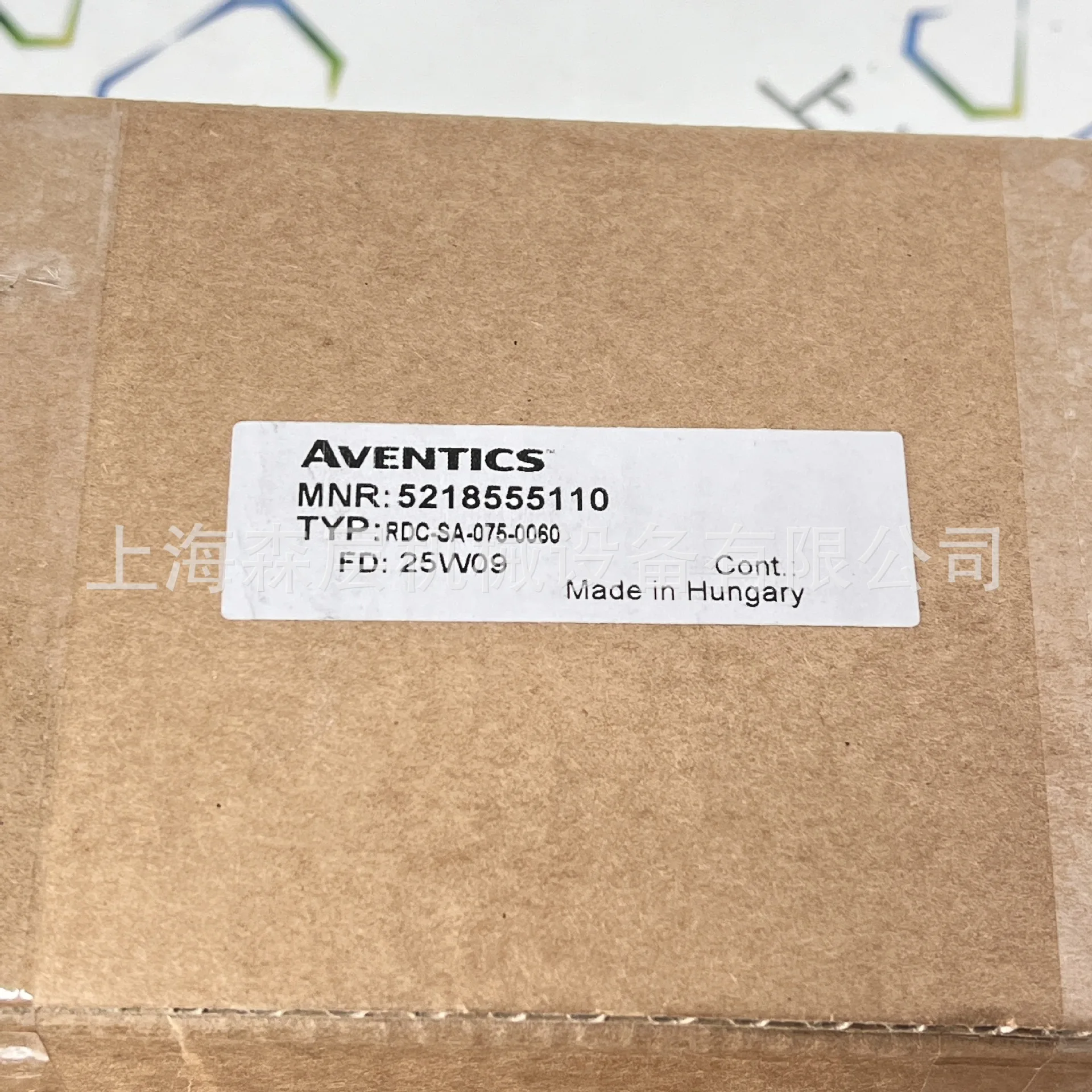 

2025 AVENTICS Diaphragm and Piston Cylinders 5218555110 Shanghai Senlayer Special Spot