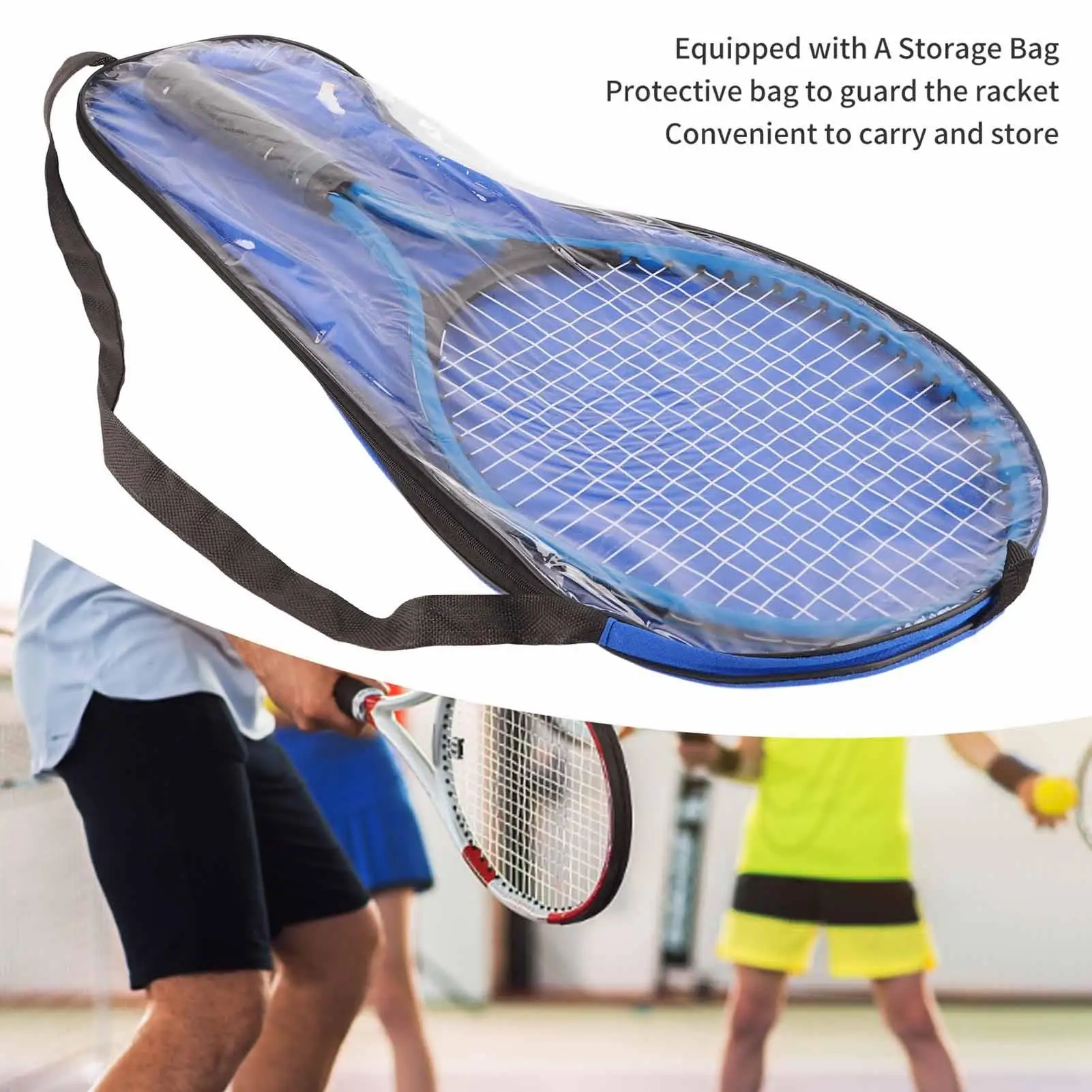 Tennisracket voor kinderen voor kinderen voor kinderen voor 3-5 jaar - Lichtgewicht, schokabsorberend junior tennisracket voor beginners - draagbaar ontwerp