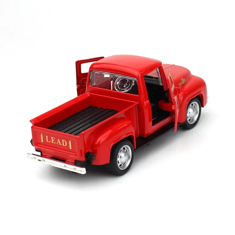 1:32 Mini Model Retro Alloy Car Diecast Finger Toy Vehicle Simulation Cake Ornaments Pull Back Small Car Gifts Toys for boys