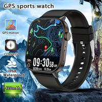 2025 New GPS Sport Smart Watch Original Men Compass IP68 Waterproof 2.01 Inch HD AMOLED Screen Tracker Health Monitor smartwatch