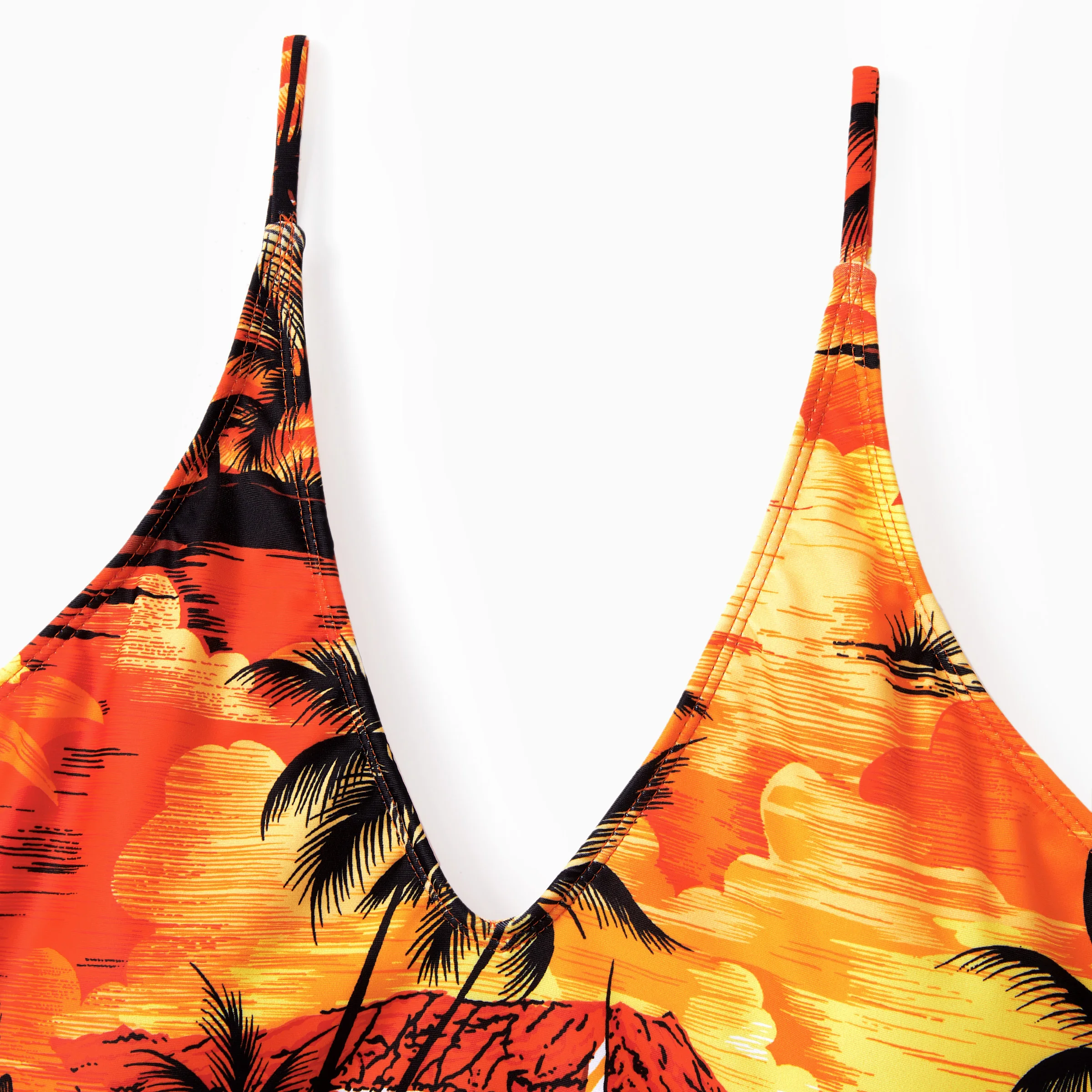 Maiô feminino havaiano tropical PatPat