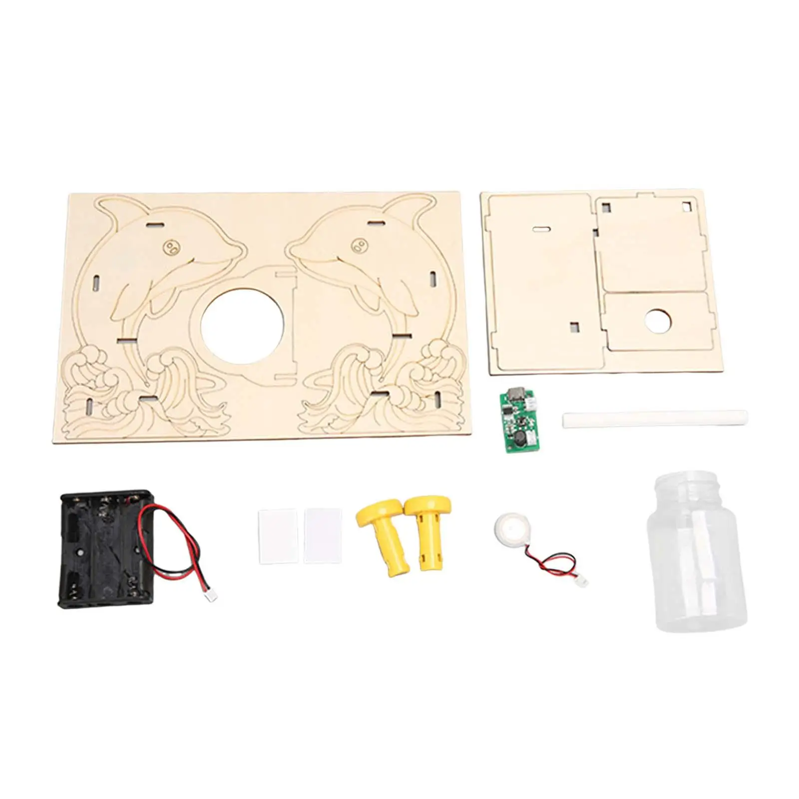 DIY Kits científicos umidificador para crianças, projeto tronco de madeira, ensino em sala de aula, experimento científico, aprendendo quebra-cabeças para crianças