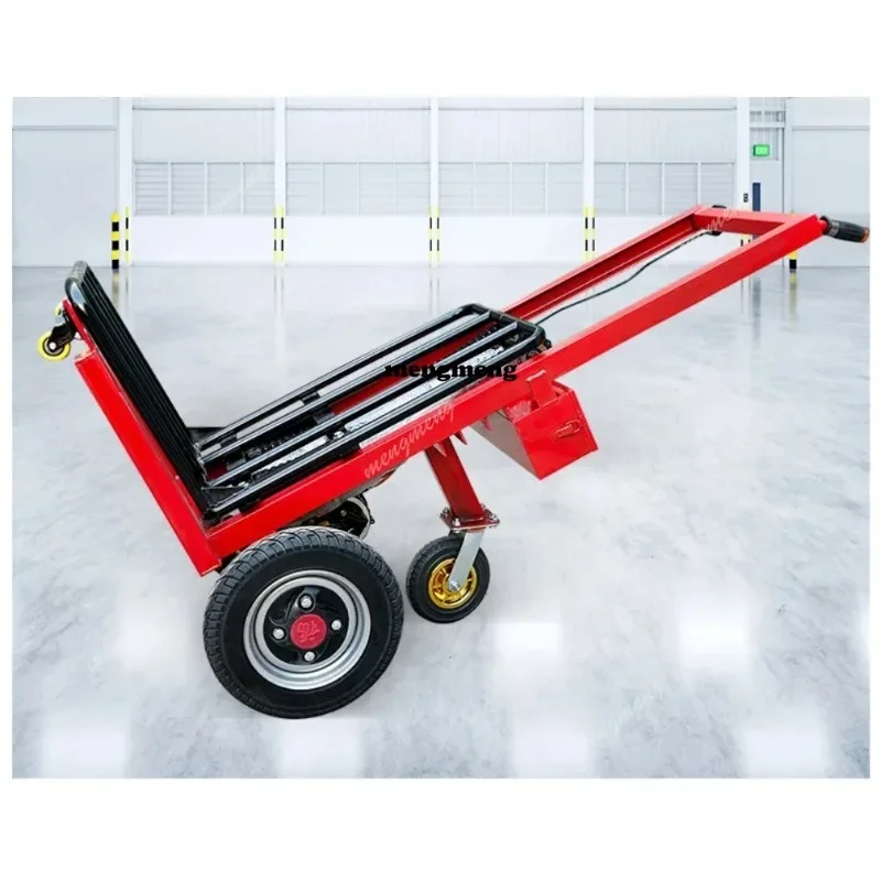 A61 New All-electric Mini Electric Lifting Pallet Truck Stacker Large-wheel Hydraulic Forklift Handcart