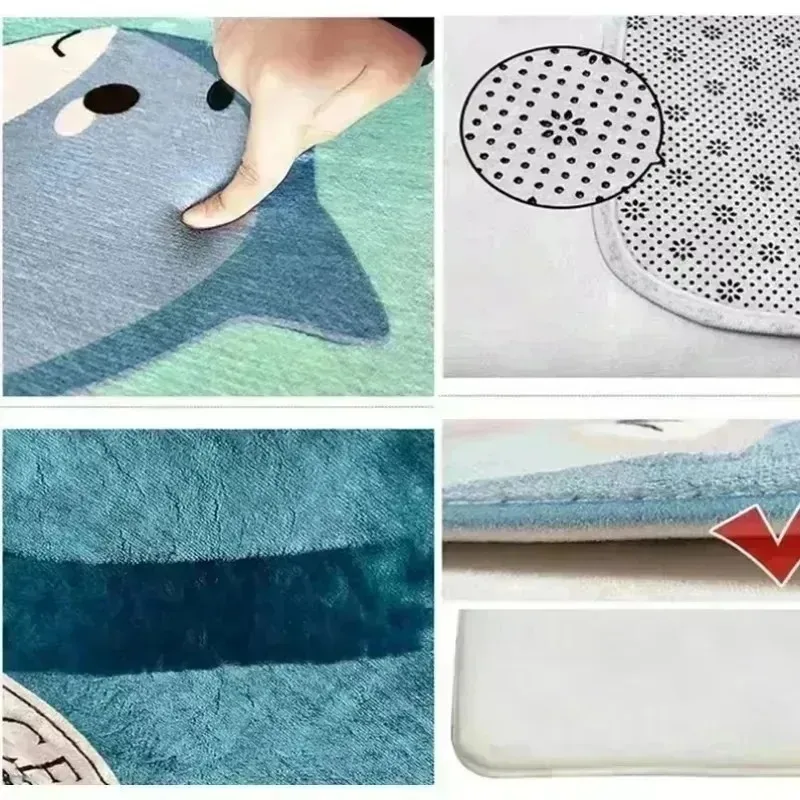 1 قطعة سجادة مريحة ناعمة ميني ماوس باللون الوردي سجادة مطبوعة ثلاثية الأبعاد لغرفة المعيشة وغرفة النوم أو ديكور المدخل تصميم لطيف ومريح