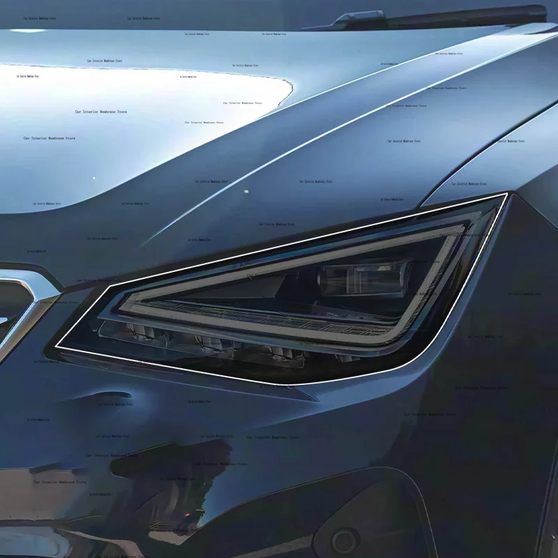

Для SEAT Lbiza 2018-2025 ТПУ внешние фары автомобиля защитная пленка против царапин ремонт фар наклейка аксессуары ремонт