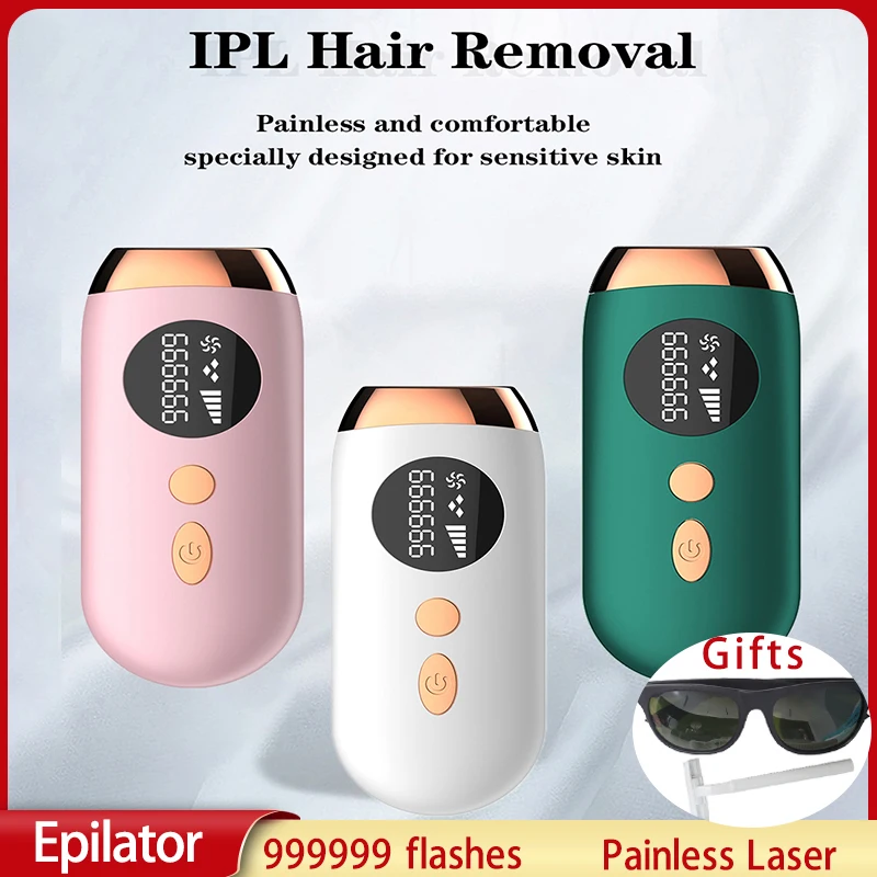 

Xiaomi Youpin 2023 Laser Epilator IPL Hair Removal for Women 999900 Flash Permanent Painless Body Face Photoepilator Depilador