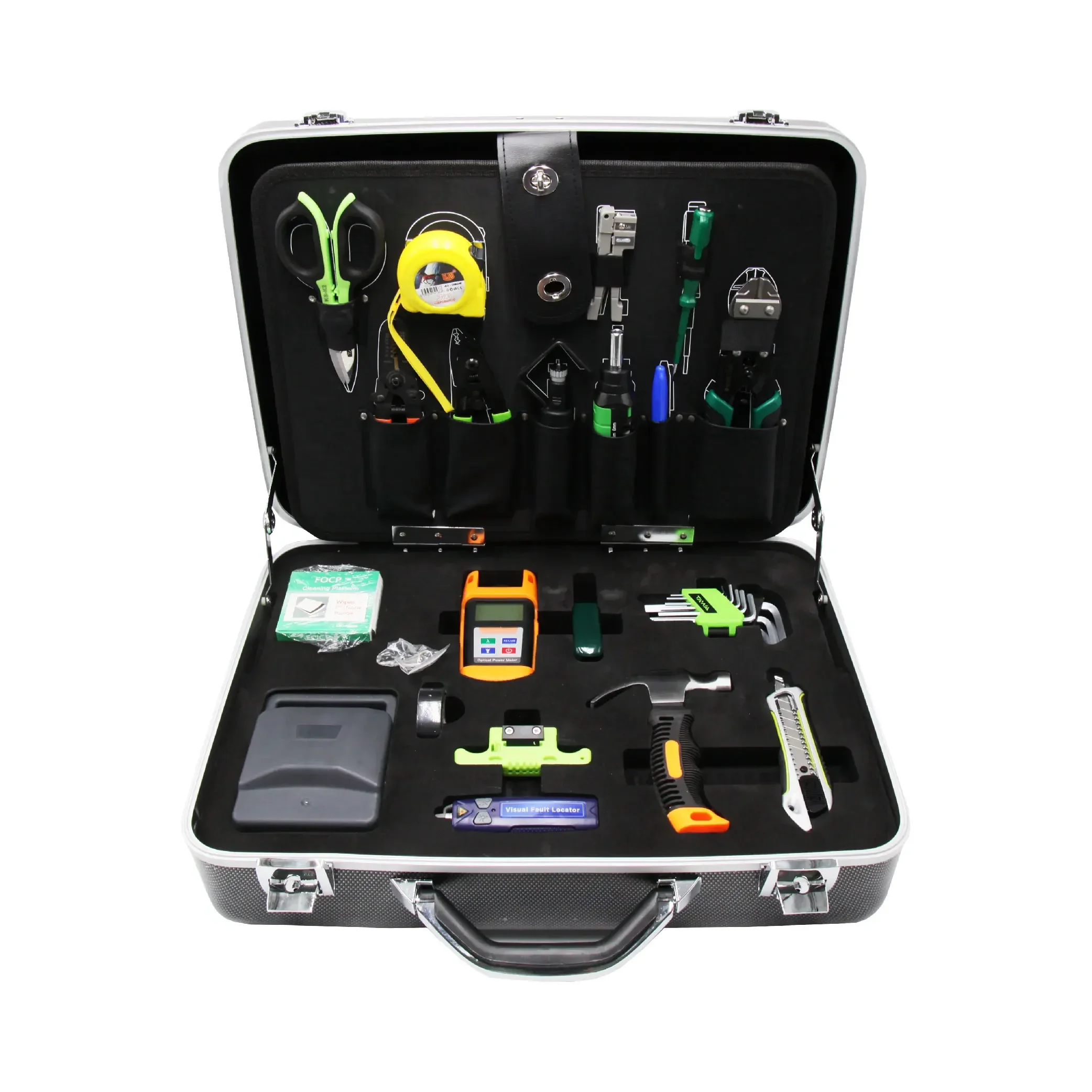 LAN Network Tool Kit Set Cable Tester Crimper Stripper Optical Fiber Toolkit Networking Installer Tool Web Tool Bag