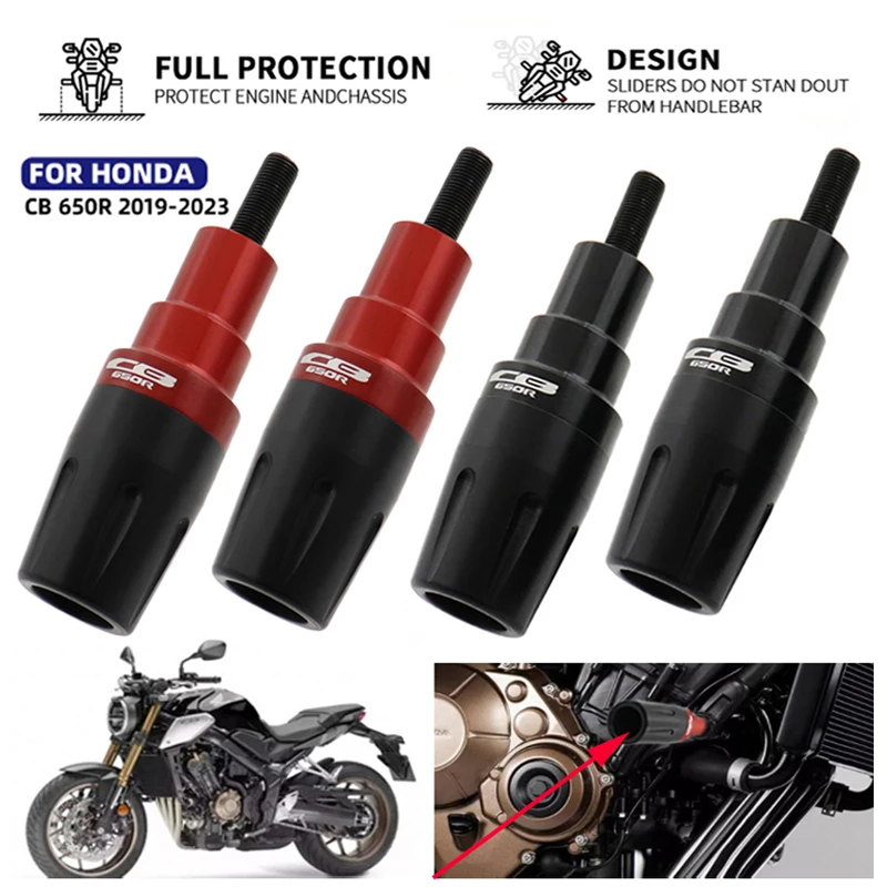 For HONDA CB650R Frame Slider Crash Protector CB 650R 650 R 2019-2023 Motorcycle Accessories Falling Protection Engine Crash Pad