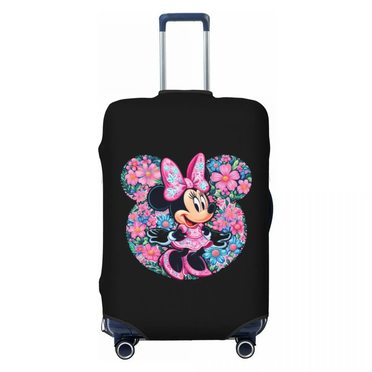 

Custom Mickey Mouse Anime Cartoon Suitcase Cover Washable Luggage Protective Covers for 18-32 inch