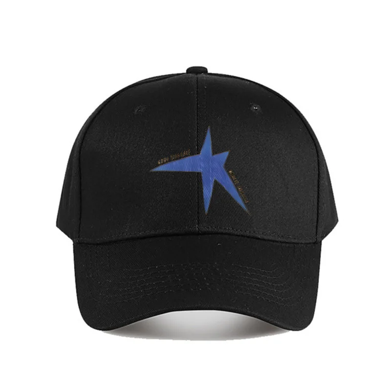 Boné de Beisebol Gracie Abrams com Logo Exclusivo para Homens e Mulheres - Boné Unissex com Estrela Azul Icônica e Estampa de Nome, Acessório para Fãs de K-Pop e Música Rock
