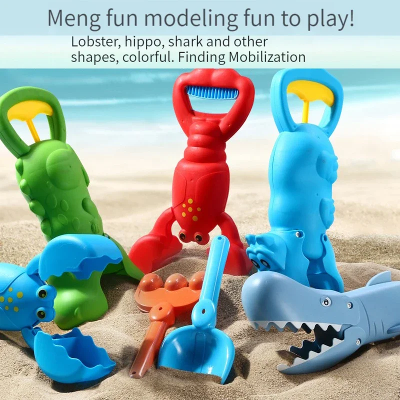 Grabber Children Bath Toys Beach sand playing Cute Colorful Lobster Claw Catcher Swimming Pools & Outdoors Educational Game