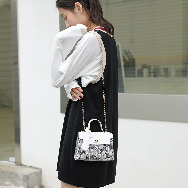 Fashion Chain Small Square Bag 2022 New Popular Handbag Simple Mini Shoulder Messenger Bag Trend Casual Crossbody Bags