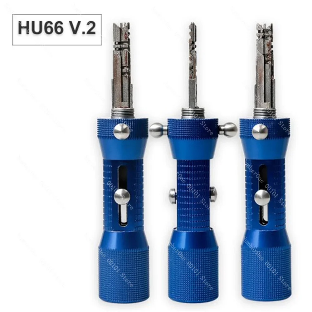 Car High quality locksmith tools Quick opening tool 2 in 1 HU66 V.2 Pick and decode