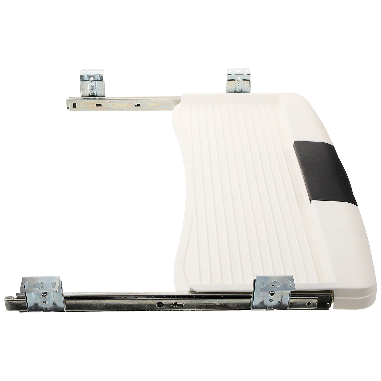 

1 Set Under Desk Tray Slide Out Drawer With Smooth Slides, Adjustable Holder For Desk, Computer Keyboard Tray, Office Keyboard