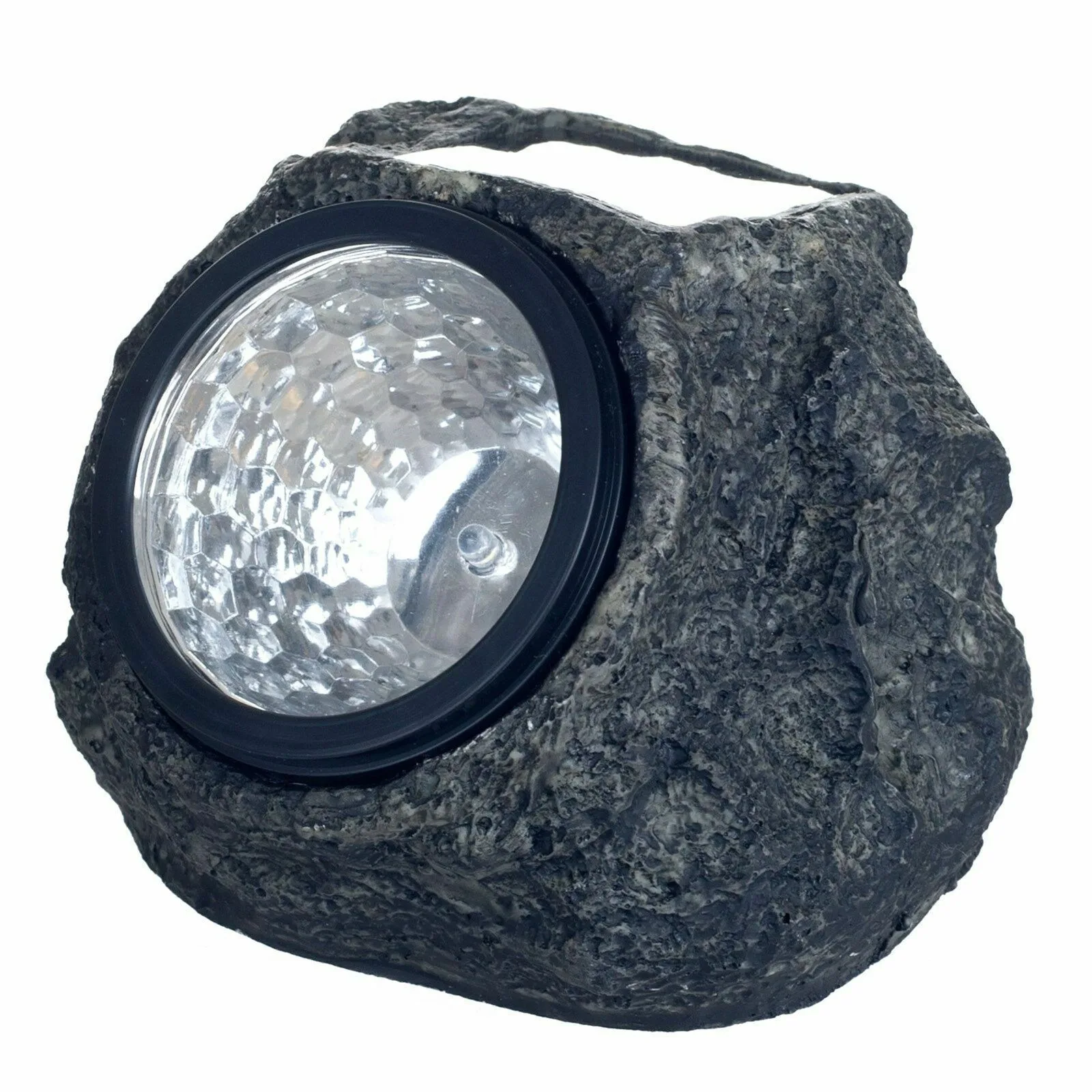 US 4 sets of LED solar landscape lights look like rocks-