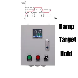 Pottery Electric Kiln Furnace Oven ramp soak temperature control cabinet thermostat Temp. and timer pid temperature controller