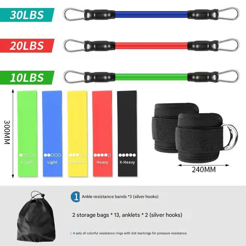

Elastic Heavy Duty TPE Resistance Band for Gym Fitness Training Non-Slip & Durablepromote sales