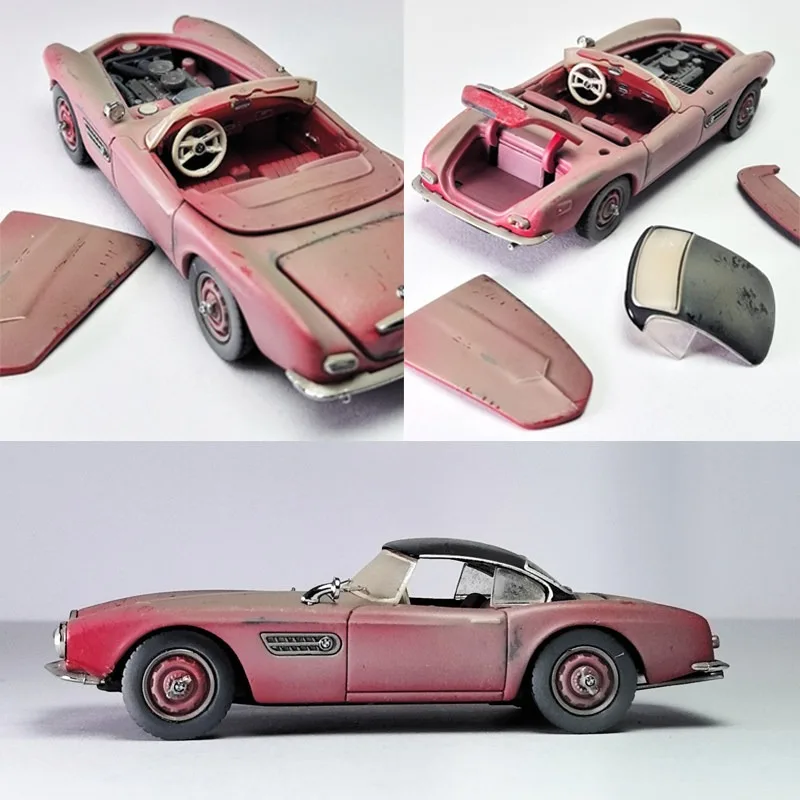 

GFCC 1:64 1957 Elvis Presley Hardtop Convertible Vintage Special Edition, Die Cast Alloy Car Model, Adult Collection Ornament.